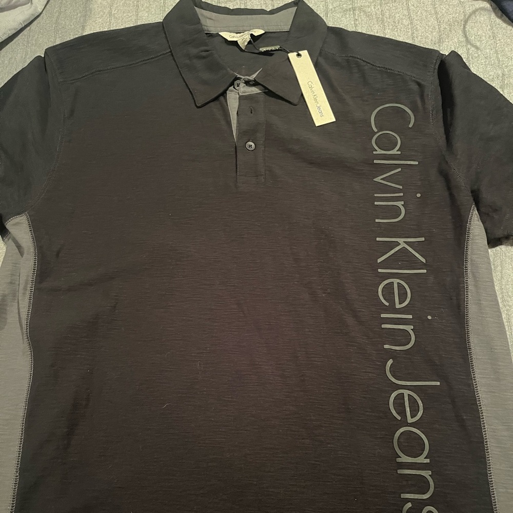 Calvin Klein Jeans Polo Shirt Size XL
